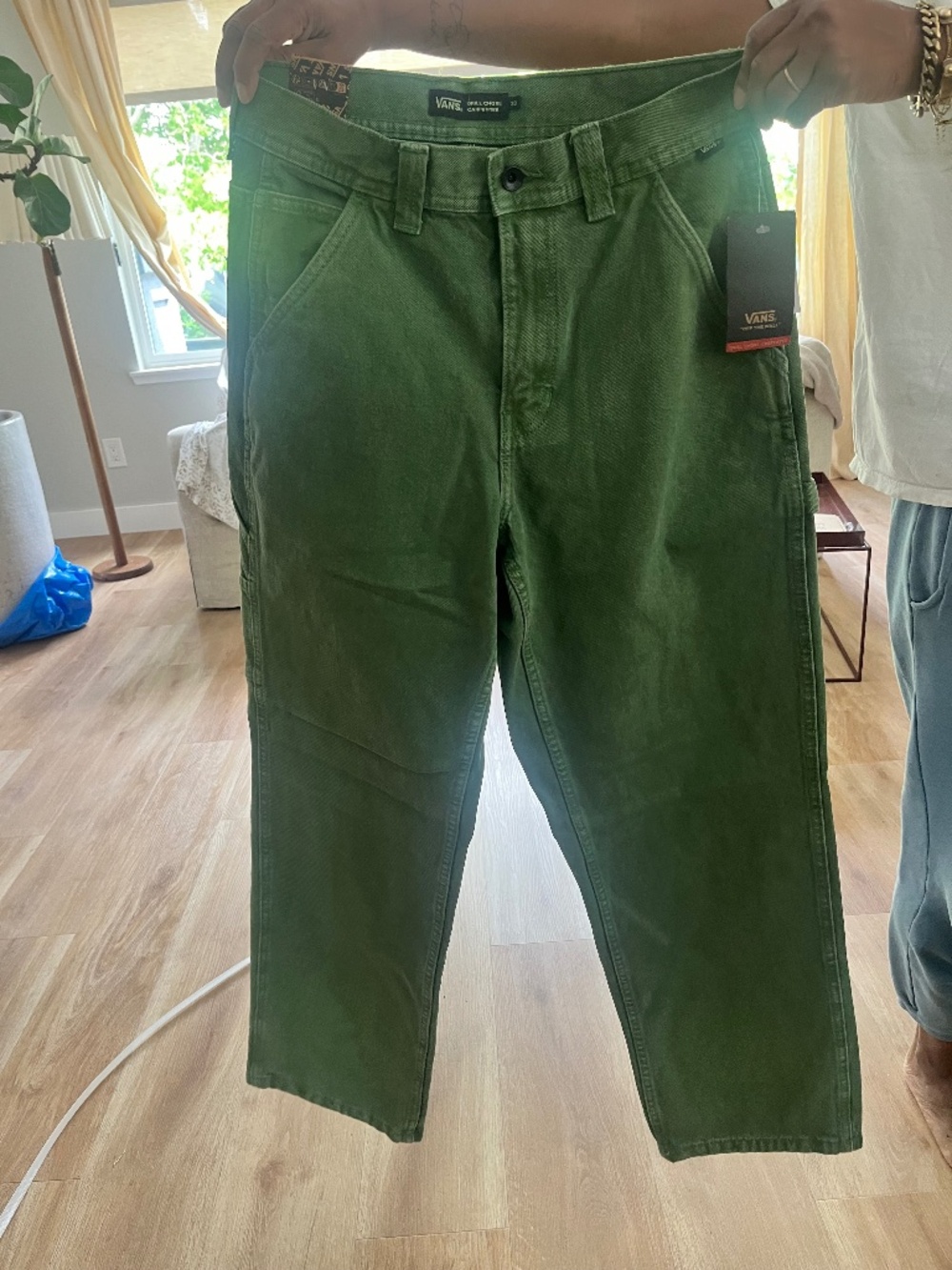 Vans Drill Chore Carpenter Loose Fit Jeans Size 30